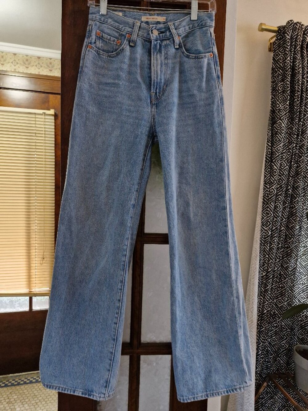 Levi's Light Blue Wide Leg Flare Jeans